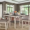 Ann II 5 Piece Dining Room Set in Antique White/Gray Finish by Furniture of America - FOA-CM3752PT-5PK - Image 2 of 0