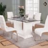 Eva 7 Piece Dining Table Set by Furniture of America - FOA-CM3917T - Image 2 of 0