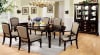 Harrington 7 Piece Dining Table Set with Tan Fabric Chair by Furniture of America - FOA-CM3970TTF - Image 1 of 0