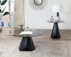 Bishop 2 Piece Occasional Table Set in Black/Gray Finish by Furniture of America - FOA-CM4192BK-2PK - Image 1 of 0