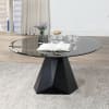 Bishop 2 Piece Occasional Table Set in Black/Gray Finish by Furniture of America - FOA-CM4192BK-2PK - Image 2 of 0