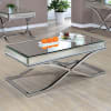Sundance 2 Piece Occasional Table Set in Chrome by Furniture of America - FOA-CM4230CRM-2PK - Image 3 of 0