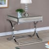 Sundance 2 Piece Occasional Table Set in Chrome by Furniture of America - FOA-CM4230CRM-2PK - Image 4 of 0