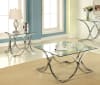 Luxa 2 Piece Occasional Table Set in Chrome by Furniture of America - FOA-CM4233-2PK - Image 1 of 0