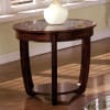 Crystal Falls 2 Piece Occasional Table Set in Dark Cherry by Furniture of America - FOA-CM4336-2PK - Image 4 of 0