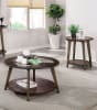 Uriel 2 Piece Occasional Table Set in Dark Oak by Furniture of America - FOA-CM4345-2PK - Image 1 of 0