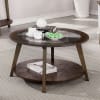 Uriel 2 Piece Occasional Table Set in Dark Oak by Furniture of America - FOA-CM4345-2PK - Image 3 of 0