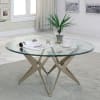 Alvise 2 Piece Occasional Table Set in Champagne by Furniture of America - FOA-CM4377-2PK - Image 2 of 0