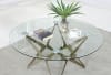 Alvise 2 Piece Occasional Table Set in Champagne by Furniture of America - FOA-CM4377-2PK - Image 3 of 0