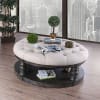 Mika 2 Piece Occasional Table Set in Antique Gray by Furniture of America - FOA-CM4424GY-F-2PK - Image 2 of 0