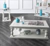 Arlington 2 Piece Occasional Table Set in Antique White by Furniture of America - FOA-CM4520-2PK - Image 1 of 0