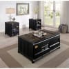 Dicargo 3 Piece Occasional Table Set in Black Finish by Furniture of America - FOA-CM4789BK-3PK - Image 1 of 0