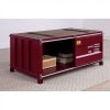 Dicargo 3 Piece Occasional Table Set in Red Finish by Furniture of America - FOA-CM4789RD-3PK - Image 3 of 0