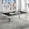 Wetzikon 2 Piece Occasional Table Set in Black/Silver Finish by Furniture of America - FOA-CM4903BK-2PK - Image 3 of 0