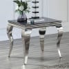 Wetzikon 2 Piece Occasional Table Set in Black/Silver Finish by Furniture of America - FOA-CM4903BK-2PK - Image 4 of 0