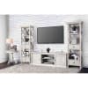 Georgia 72 Inch TV Console in Antique White Finish by Furniture of America - FOA-CM5089-TV-72 - Image 4 of 0