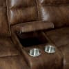 Chantelle Power Sectional Sofa in Brown by Furniture of America - FOA-CM6229BR - Image 3 of 0