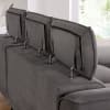 Napanee Sectional Sofa in Dark Gray Finish by Furniture of America - FOA-CM6254GY - Image 3 of 0