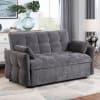 Lanberis Futon Sofa in Gray Finish by Furniture of America - FOA-CM6255GY - Image 1 of 0