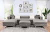 Ciabattoni Sectional Sofa in Gray Finish by Furniture of America - FOA-CM6256GY-SECT - Image 2 of 0