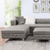 Ciabattoni Sectional Sofa in Gray Finish by Furniture of America - FOA-CM6256GY-SECT - Image 3 of 0