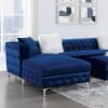 Ciabattoni Sectional Sofa in Navy Finish by Furniture of America - FOA-CM6256NV-SECT - Image 3 of 0