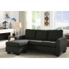 Erin Sectional in Dark Gray by Furniture of America - FOA-CM6593DY - Image 1 of 0