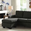 Erin Sectional in Dark Gray by Furniture of America - FOA-CM6593DY - Image 2 of 0