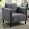 Lynda Chair in Dark Gray Finish by Furniture of America - FOA-CM6736DG-CH - Image 1 of 0
