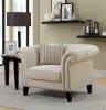Clarabelle Love&nbsp;Seat&nbsp;in&nbsp;Beige&nbsp;by&nbsp;Furniture&nbsp;of&nbsp;America&nbsp;- FOA-CM6777-LV - Image 3 of 0