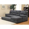 Alcester Sectional in Graphite by Furniture of America - FOA-CM6908BK - Image 1 of 0