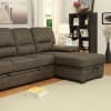 Alcester Sectional in Brown by Furniture of America - FOA-CM6908BR - Image 2 of 0
