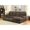 Alcester Sectional in Brown by Furniture of America - FOA-CM6908BR - Image 4 of 0