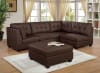 Pencoed Sectional Sofa in Brown by Furniture of America - FOA-CM6957BR - Image 2 of 0
