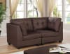 Pencoed Love Seat in Brown by Furniture of America - FOA-CM6957BR-LV - Image 1 of 0