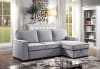 Ines Sectional Sofa in Gray by Furniture of America - FOA-CM6964-SEC - Image 1 of 0