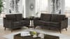 Maxime 2 Piece Sofa Set in Dark Gray by Furniture of America - FOA-CM6971DG - Image 1 of 0