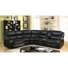 Gatria II Sectional Sofa in Black by Furniture of America - FOA-CM6982 - Image 1 of 0
