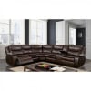 Pollux Sectional Sofa in Brown by Furniture of America - FOA-CM6982BR - Image 1 of 0