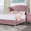 Zohar Twin Bed in Pink Finish by Furniture of America - FOA-CM7130PK-B - Image 2 of 0