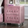 Zohar Twin Bed in Pink Finish by Furniture of America - FOA-CM7130PK-B - Image 5 of 0