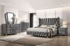 Carissa Bed in Gray Finish by Furniture of America - FOA-CM7164-B - Image 4 of 0