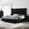 Carissa Bed in Black Finish by Furniture of America - FOA-CM7164BK-B - Image 1 of 0