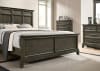 Houston 6 Piece Bedroom Set in Gray Finish by Furniture of America - FOA-CM7221GY - Image 4 of 0