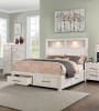 Karla Bed in White Finish by Furniture of America - FOA-CM7500WH-B - Image 1 of 0
