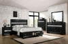 Chrissy 6 Piece Bedroom Set in Black Finish by Furniture of America - FOA-CM7552BK - Image 1 of 0