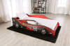 Dustrack Twin Bed in Red Finish by Furniture of America - FOA-CM7643RD-B - Image 3 of 0