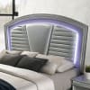 Maddie Bed in Silver Finish by Furniture of America - FOA-CM7899SV-B - Image 3 of 0