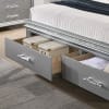 Maddie Bed in Silver Finish by Furniture of America - FOA-CM7899SV-B - Image 5 of 0