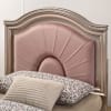 Allie Twin Bed in Rose Gold Finish by Furniture of America - FOA-CM7901RG-B - Image 3 of 0